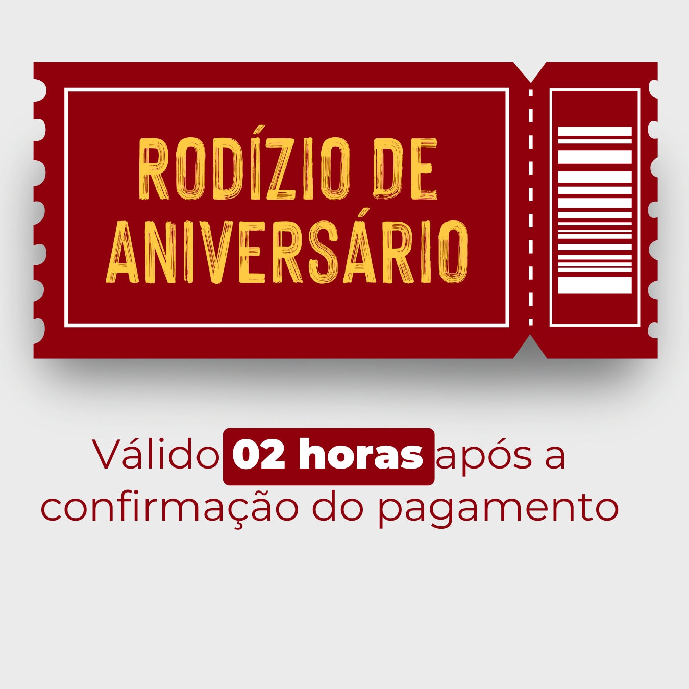 Rodízio de Aniversário - Preço Promocional