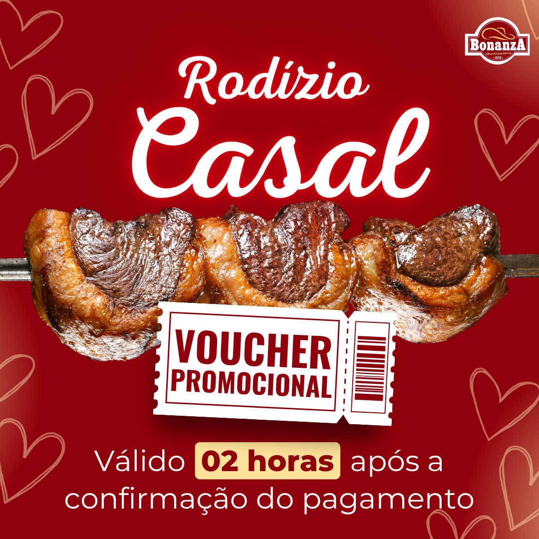 Promoção Rodízio Casal