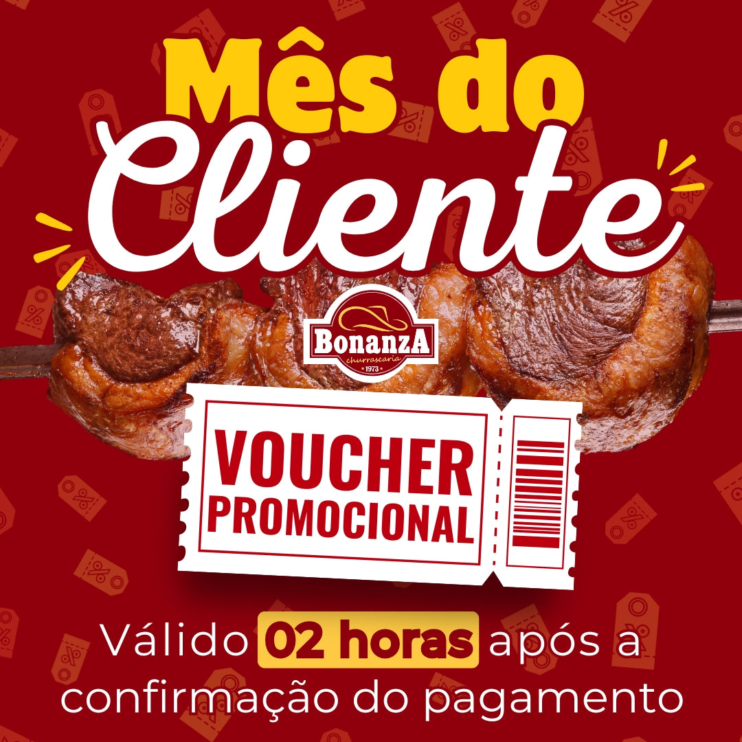 Rodízio de Churrasco - Mês do Cliente
