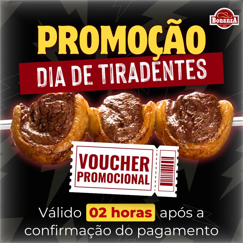 Rodízio -  Promoção dia de Tiradentes