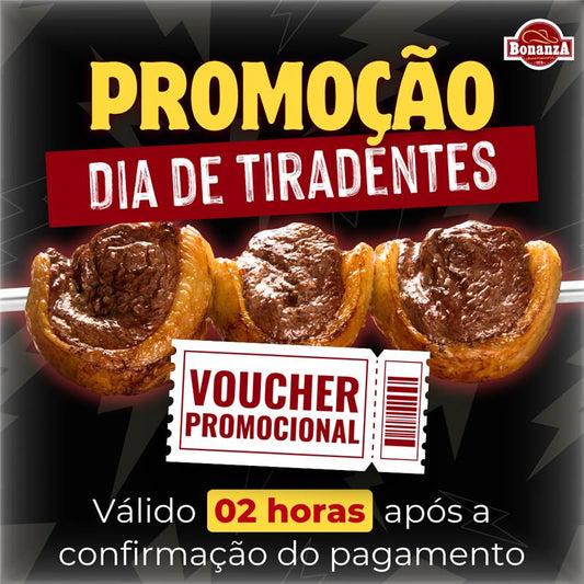 Rodízio -  Promoção dia de Tiradentes