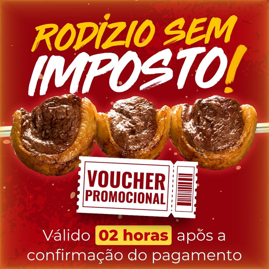 Promoção Rodízio Sem Imposto